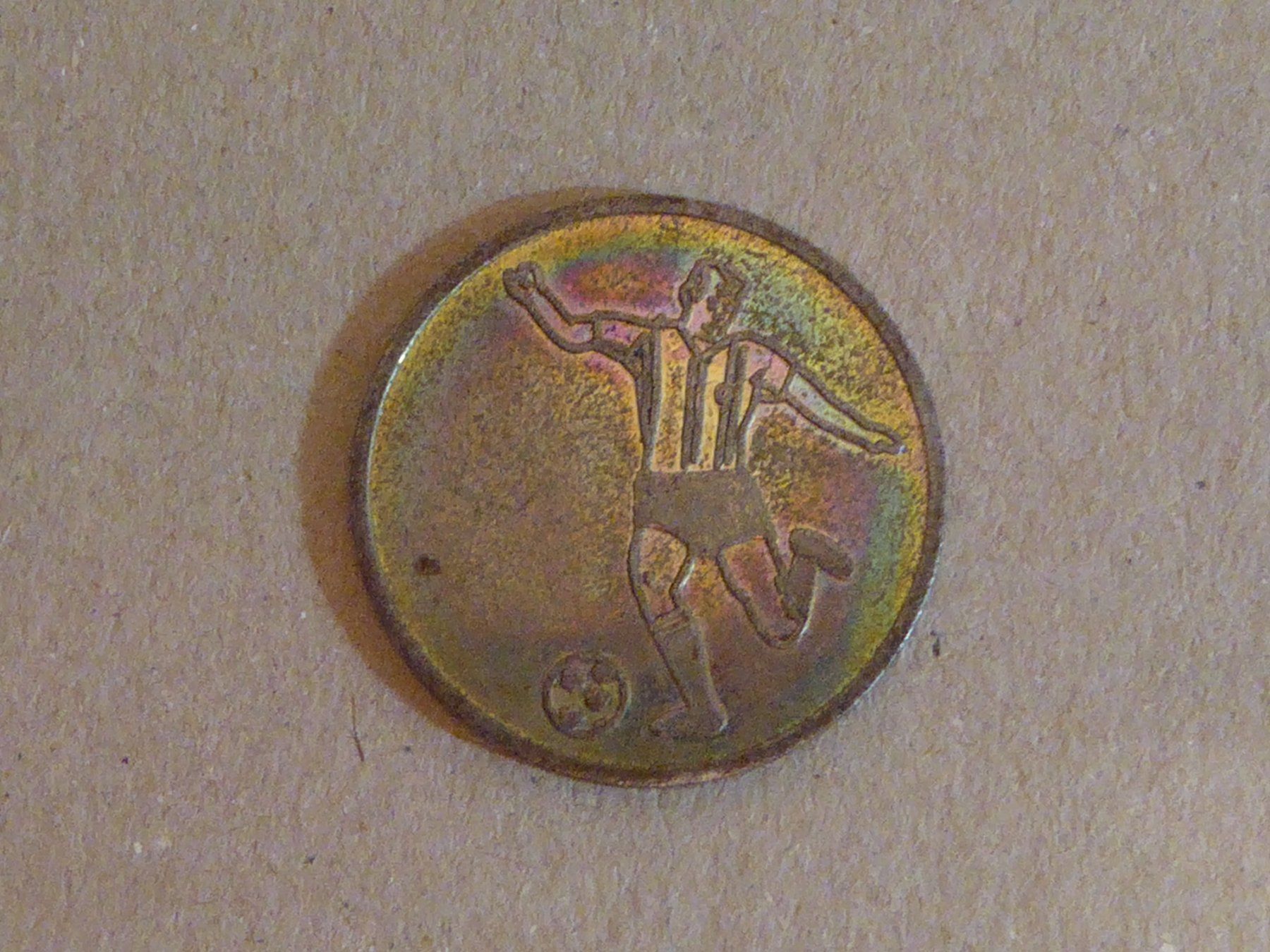 Medaillen: Fussball WM 1978  Jeton  Token – Gebraucht aus Thun von 427er 1