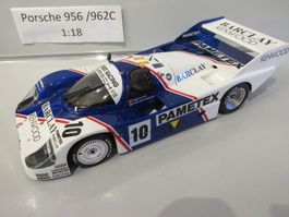 PORSCHE 956 C #10 " PAMETEX " SPA 1985 MPA 1:18 OVP NEU ! !