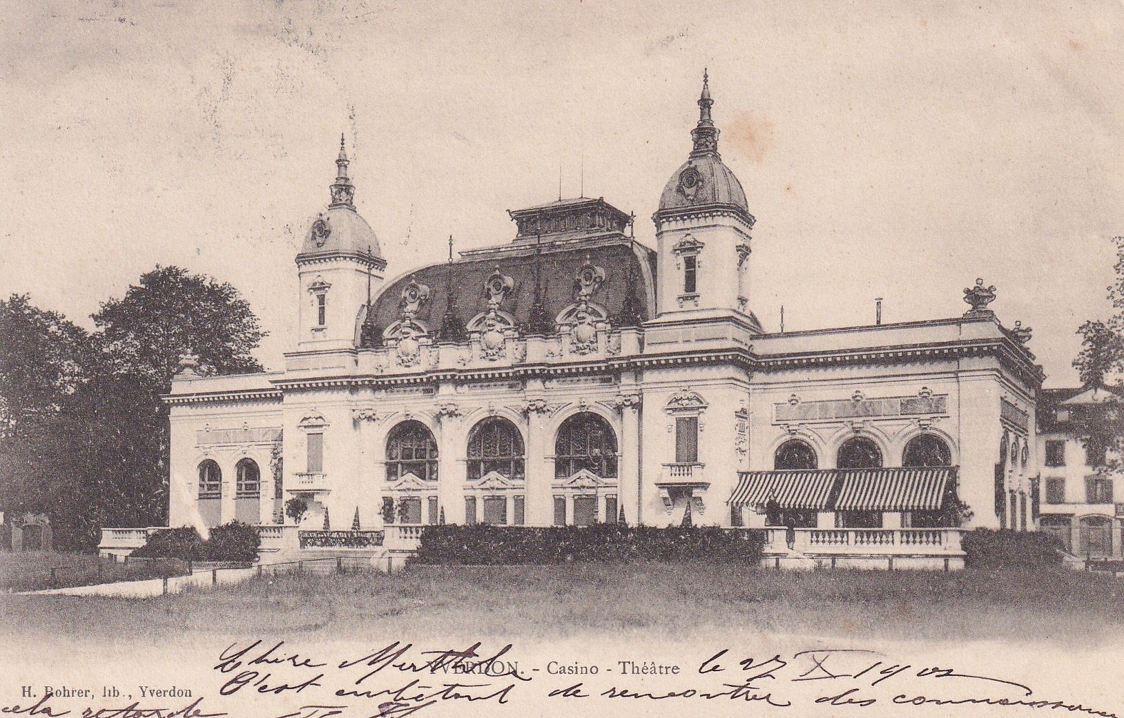 Cartes postales: yverdon – D'occasion à Ste-Croix par Atir44