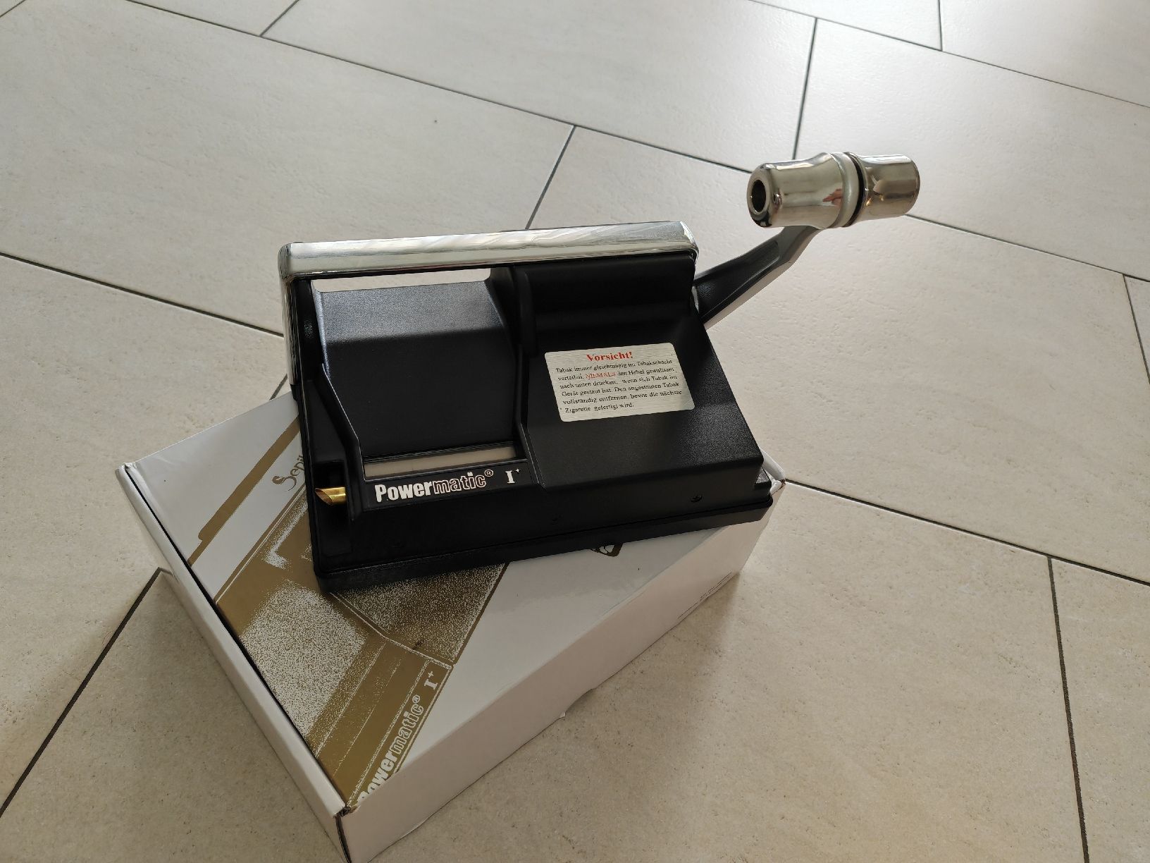 Powermatic Tutte le macchine: ZORR Powermatic I Zigaretten Stopfmaschine – Nuovo (secondo la descrizione) da Gutenburg venduto da IchMicha 1