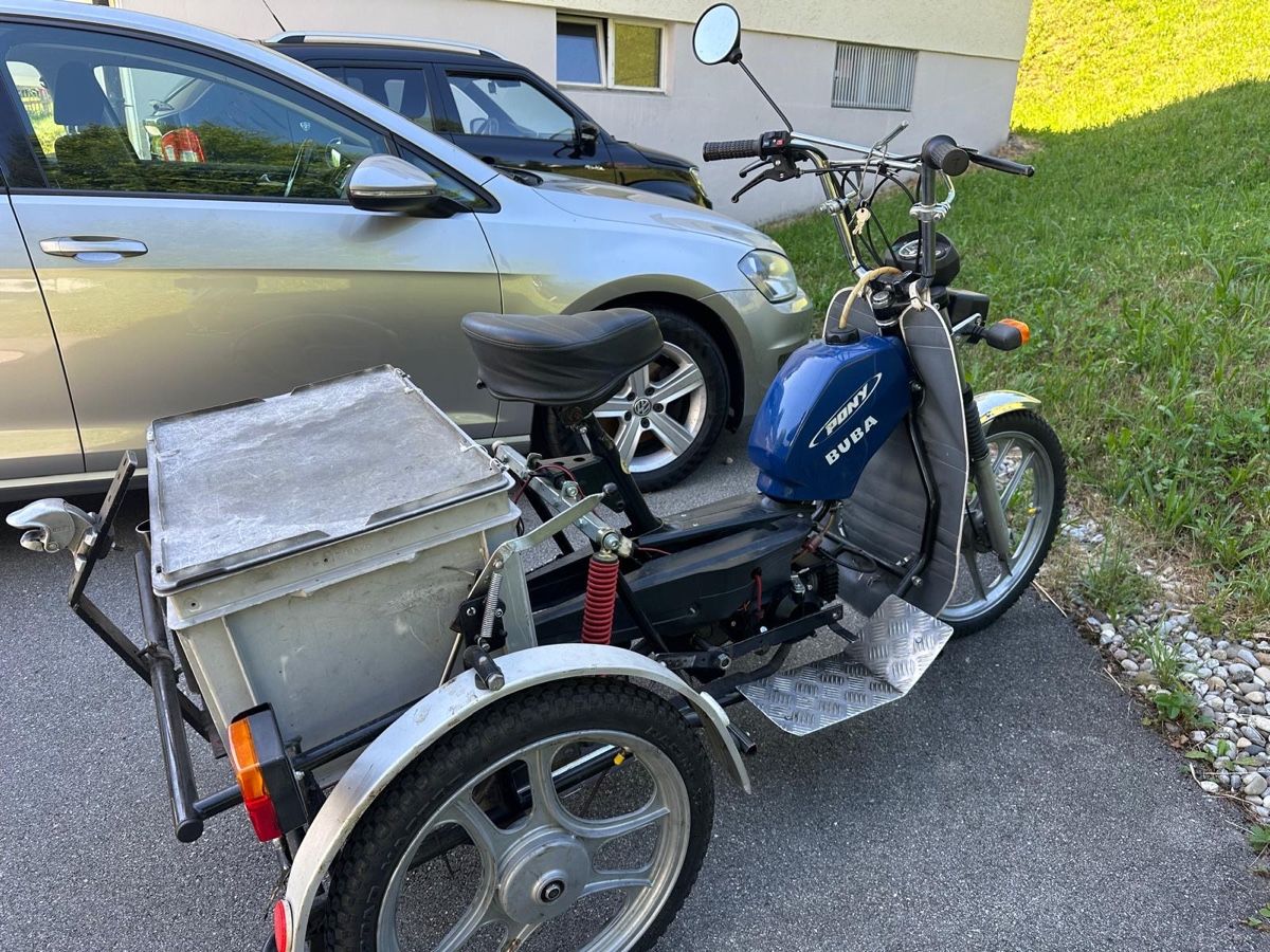 Pony Cyclomoteurs: Pony Buba Typ GTX Dreirad Mofa – D'occasion à Bühler par ina_dfv6 2