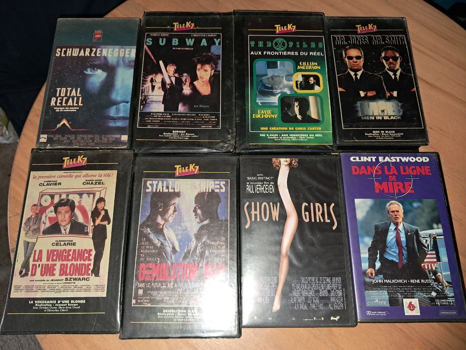 Toutes les VHS: Lot de 8 VHS diverses(1) – D'occasion à Le locle par juliensaran