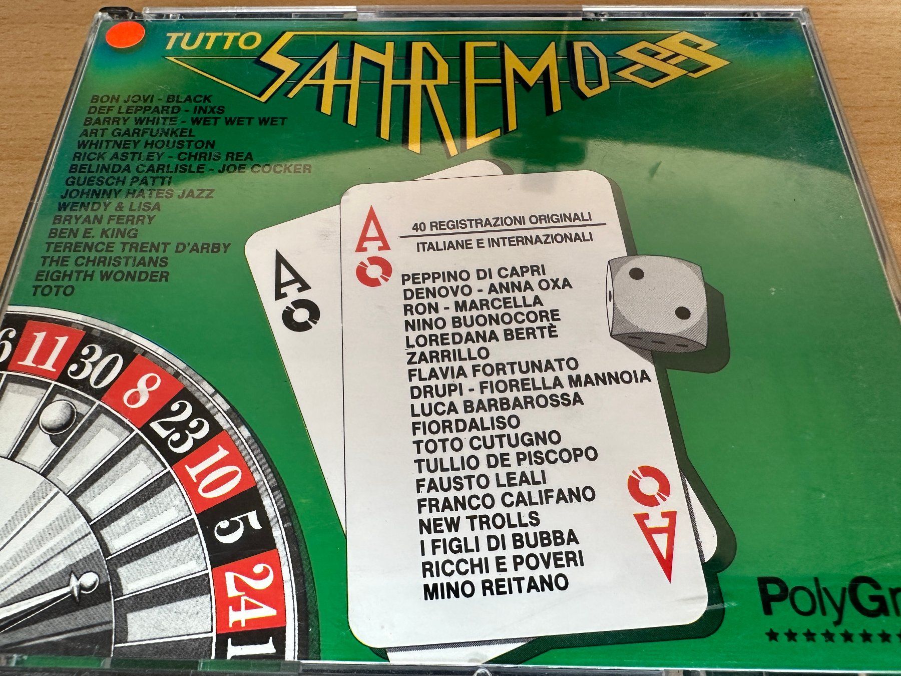 CD: Various – Tutto Sanremo 88 - 2 CD – Usato da Rikon im Tösstal venduto da Alpenmutz