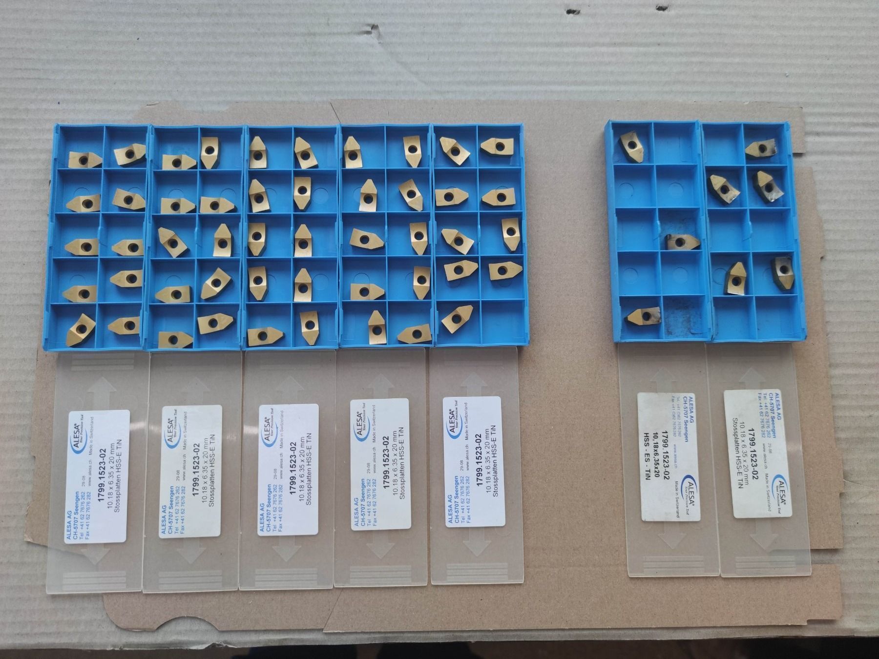 Tutti gli attrezzi: Wendeplatten Alesa – Nuovo (secondo la descrizione) da Pfäffikon ZH venduto da 1252