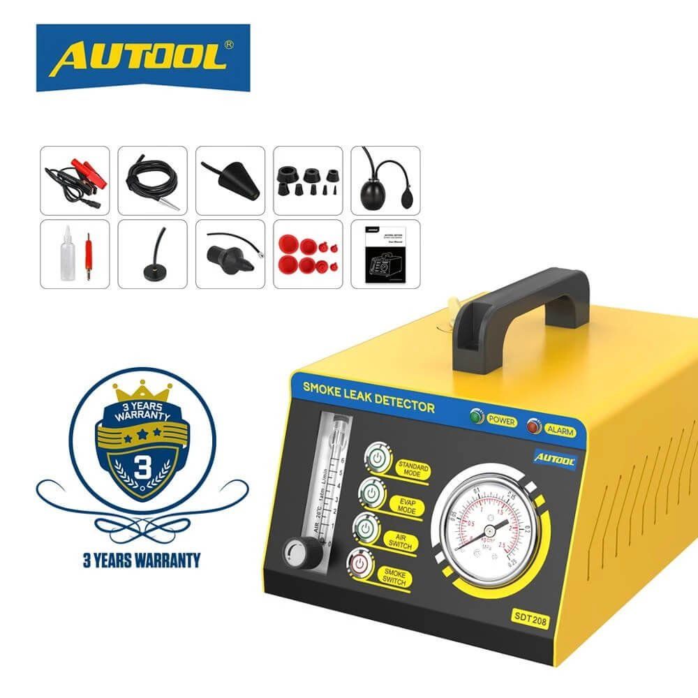 Tutti gli attrezzi: AUTOOL SDT208 Auto Rauch Leck Detektor EVAP System Tester – Nuovo e nell'imballaggio originale da Malans GR venduto da BUYBEST-Schweiz