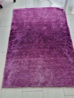 Lila Teppich mit Farbverlauf 120x70