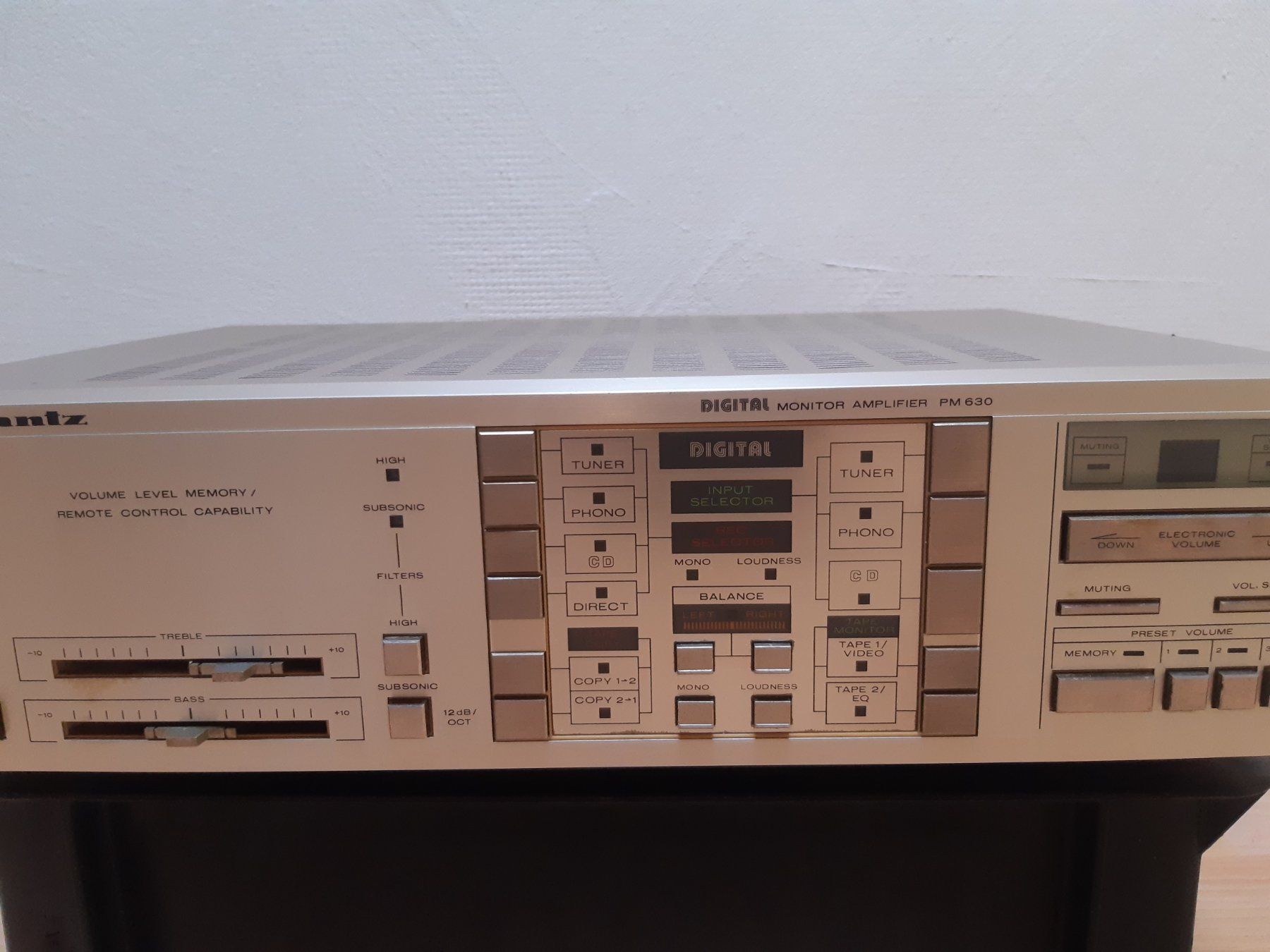 Marantz Verstärker: Verstärker Marantz PM 630 – Gebraucht aus Lumino von Onyxrocks 1
