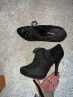 Ankle Boots rotbraun Gr 37 Absatzschuhe