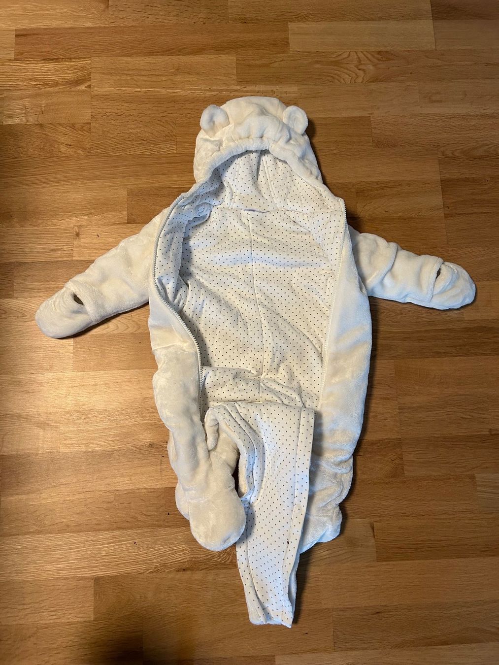 Pagliaccetti: Plüschoverall weiss, Winter Mädchen – Usato da Zug venduto da Domino44 2
