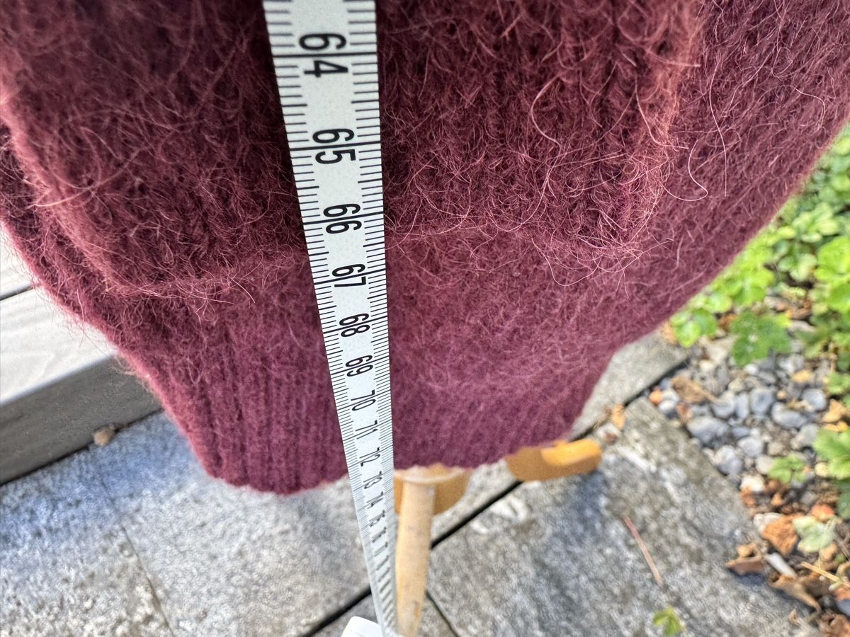 Maglioni & Felpe: FLAUSCHIGER DAMEN MOHAIR-PULLOVER / LONG-PULLOVER (Beerenton – Usato da Baar venduto da AlicjasWunderland 1