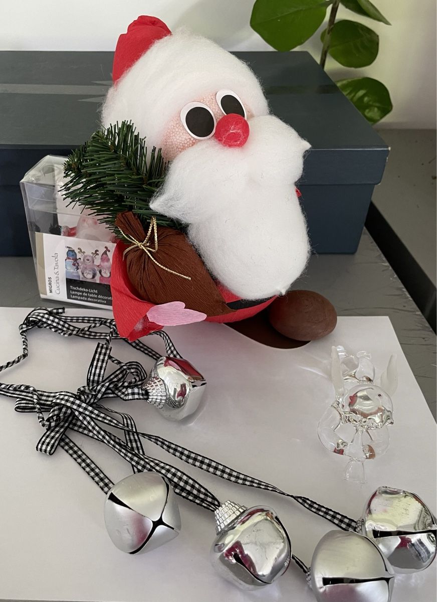 Tutte le decorazioni: Weihnachtsdeko, Samichlaus, Engel, Glöcklein – Nuovo (secondo la descrizione) da Au ZH venduto da Jaggy4 5