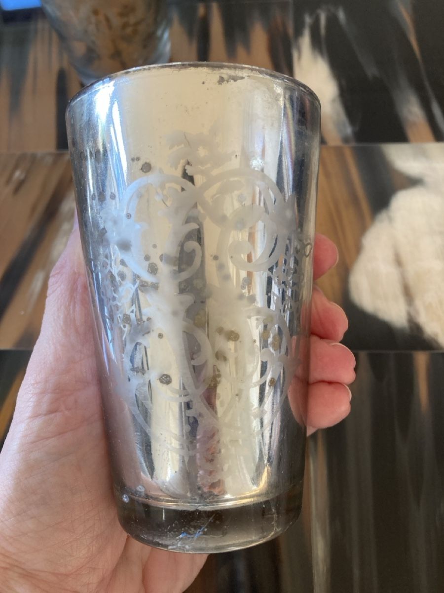 Bicchieri: Zwei wunderbare Becher aus Bauern Silber mit Kerze – Usato da Zürich venduto da kostbares 2