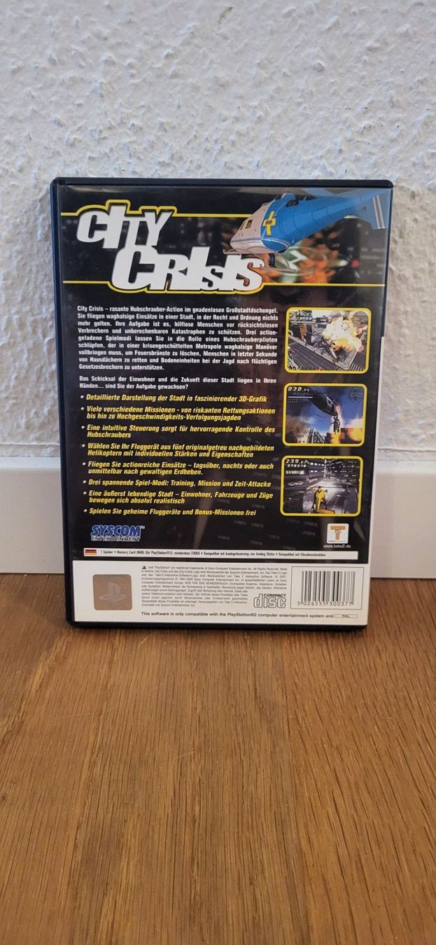 Sony Giochi: PS 2 - City Crisis – Usato da Münsingen venduto da DigitaleSpielecke 1