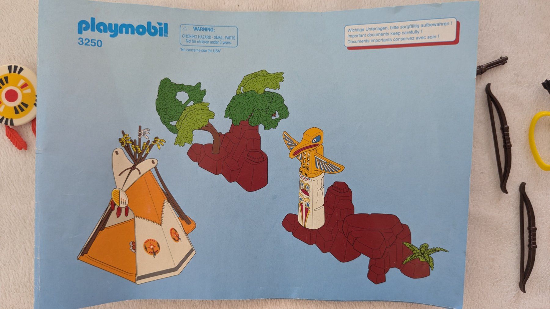 Playmobil Spielzeuge: Playmobil Wild West Indianer Set – Gebraucht aus Root von wawwa71 9