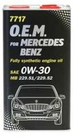 MANNOL 7717 O.E.M. -4ME 0W-30, 4LITER