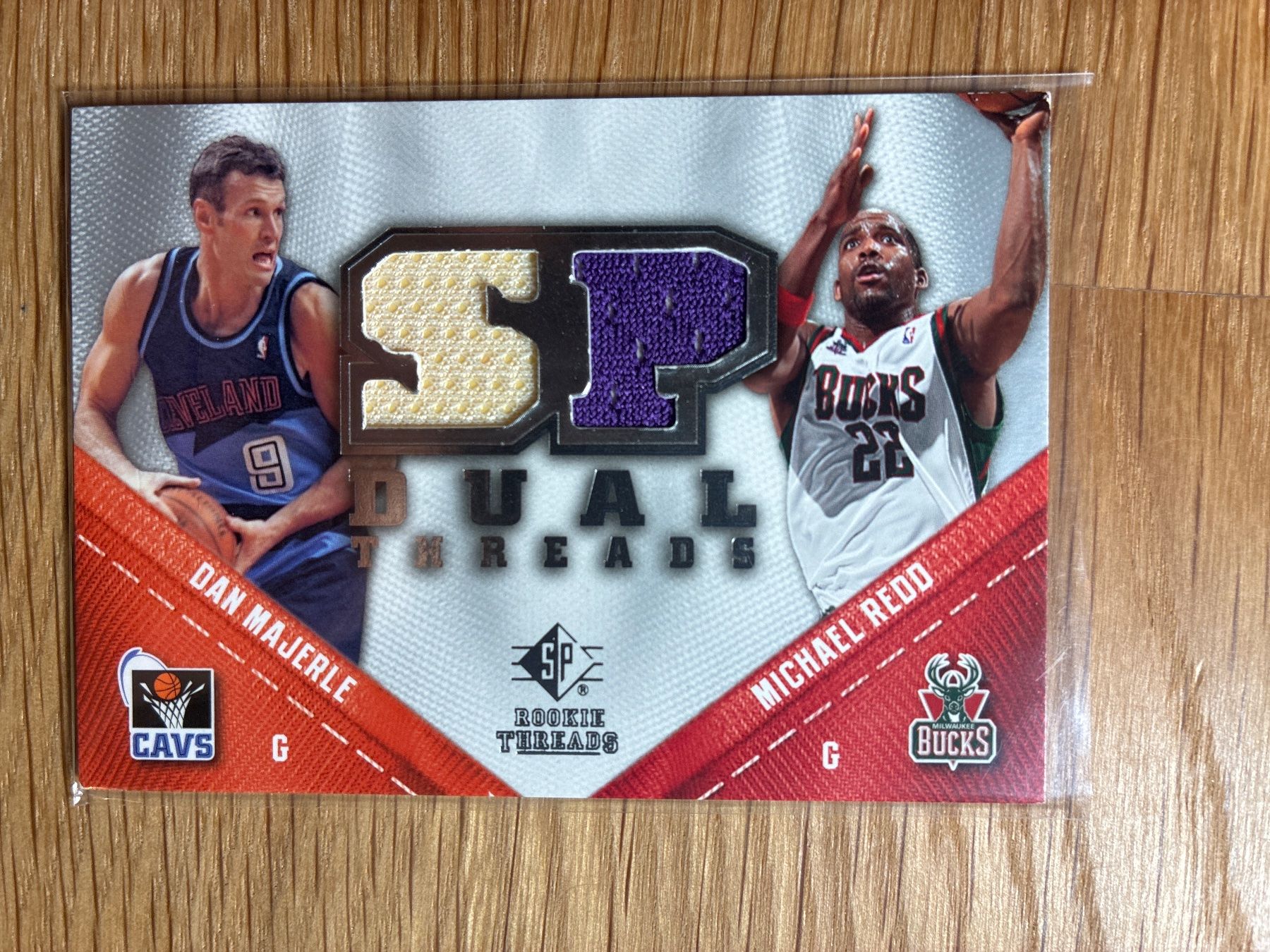 Topps Carte collezionabili: Upper Deck Sp Rookie Threads Dan Majerle/Michael Redd patch – Usato da Wangenried venduto da Garagara
