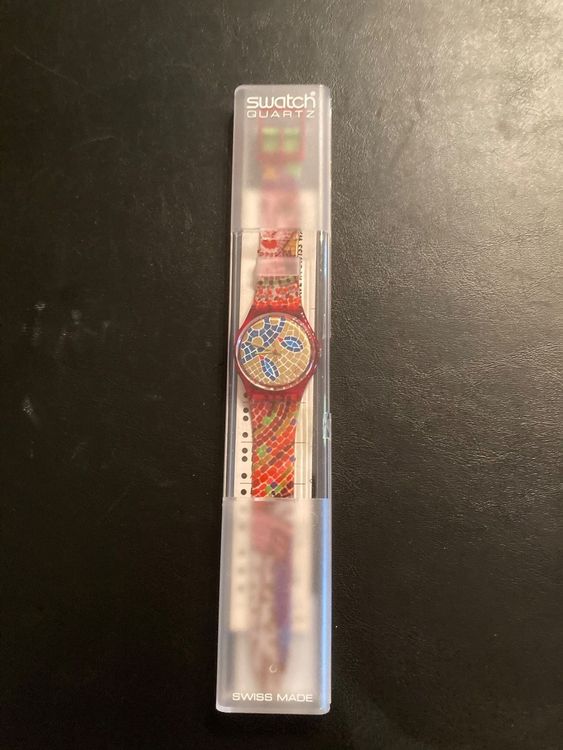 Swatch Orologi: SWATCH Neu ungetragen – Nuovo e nell'imballaggio originale da Wilderswil venduto da Feldbach
