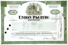 Union Pacific Corporation - 1981