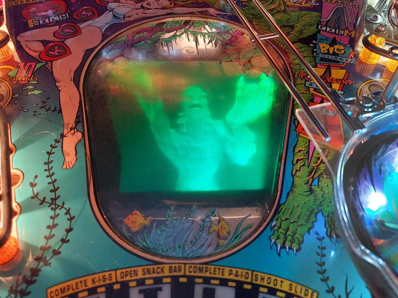 Williams Flipper: Flipperkasten Creature from the Black Lagoon – Usato da Matzingen venduto da Lucxor 4