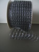 Letzte Gelegenheit / metallic Netz Geschenkband ca. 20 Meter