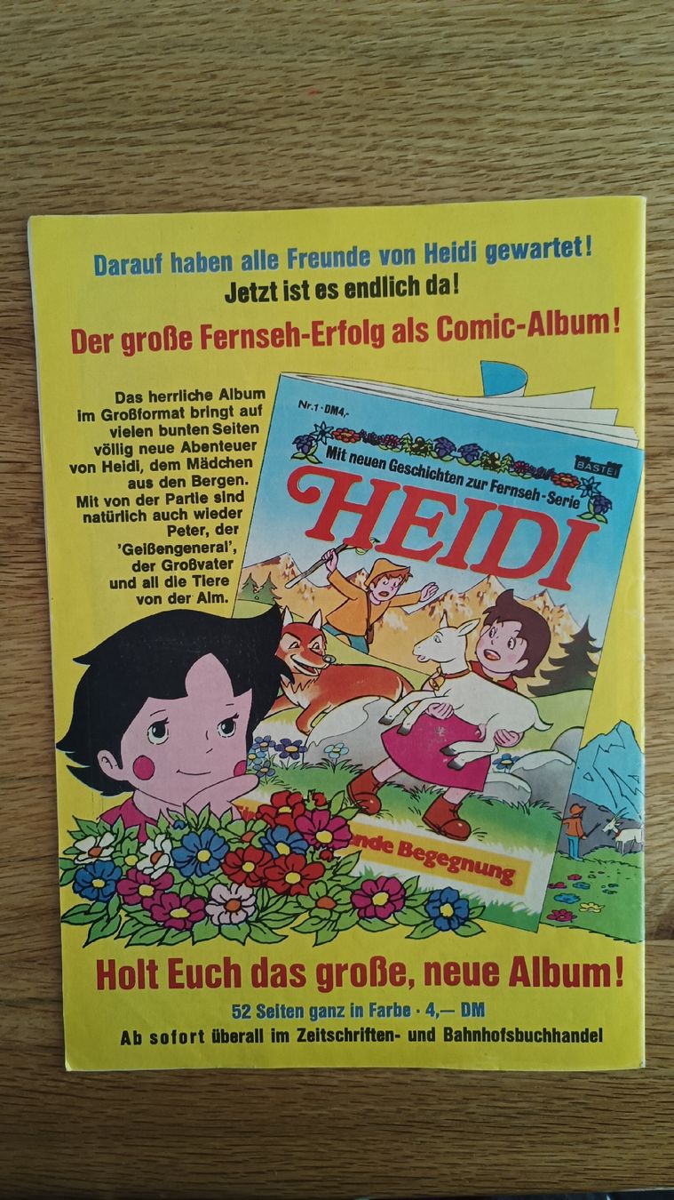 Fumetti: Heidi Comic Nr. 38 – Usato da Villmergen venduto da toptip1970 1