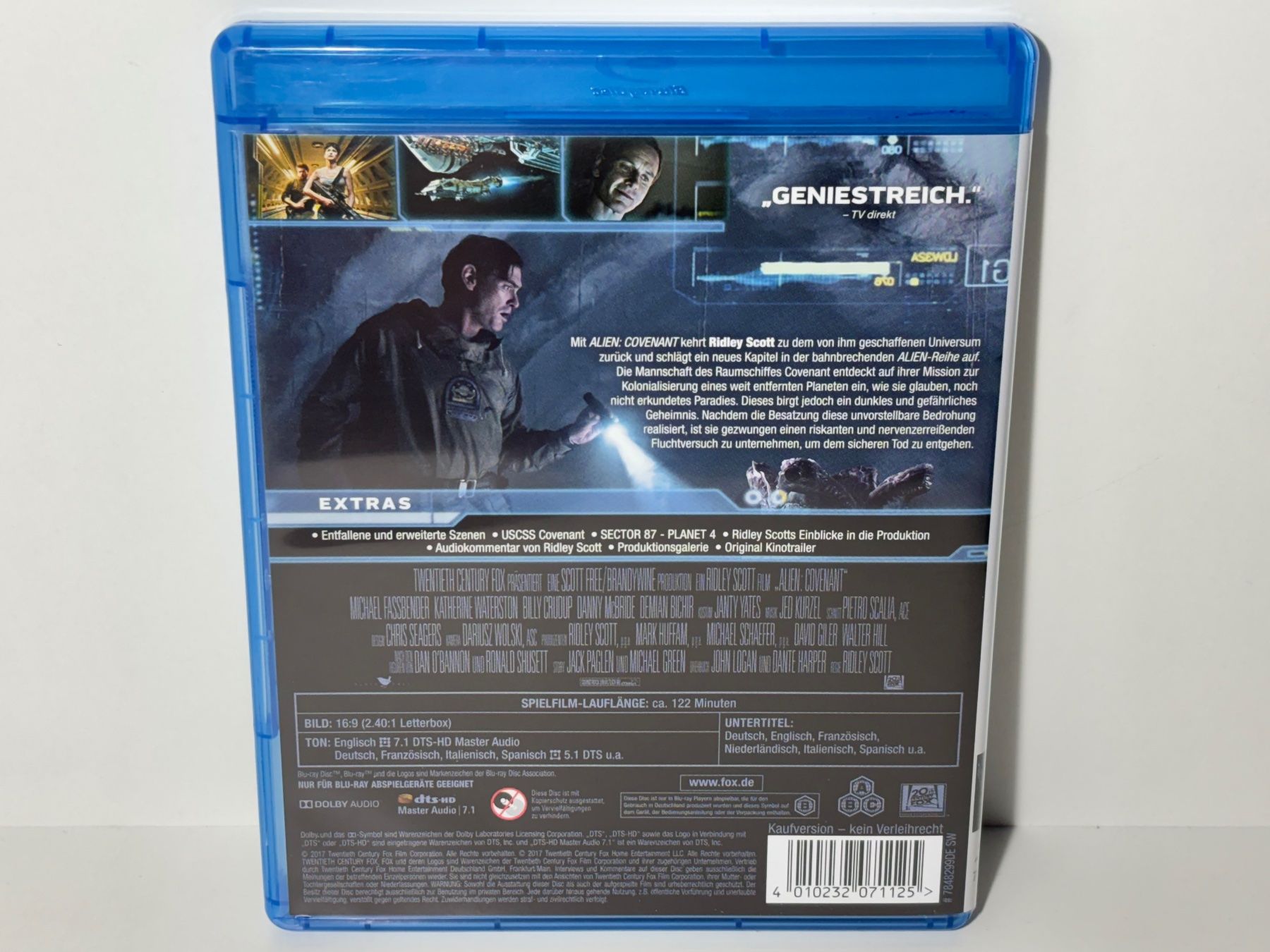 Alle DVDs: Alien - Covenant Blu Ray – Gebraucht aus Wilderswil von  1