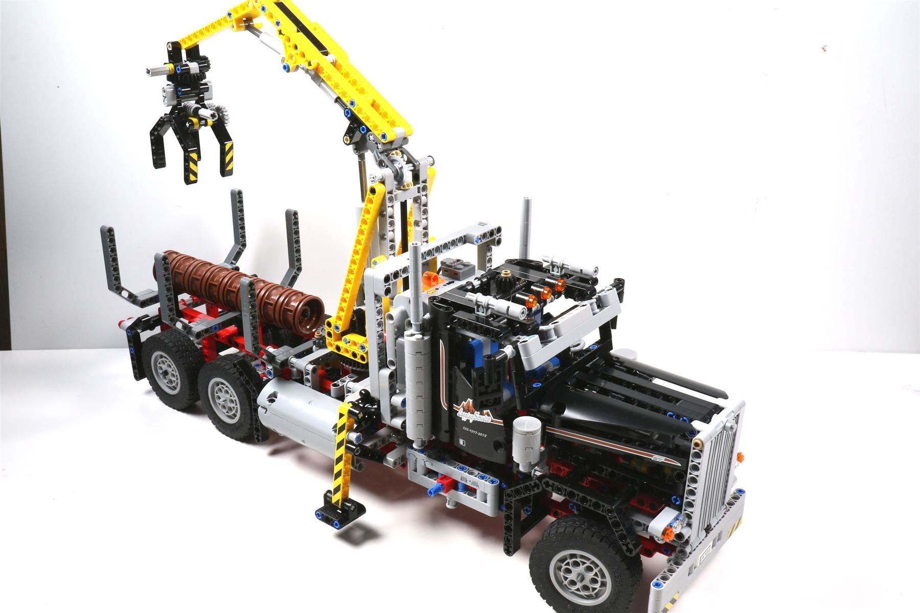 Lego Kit di costruzioni: Grosser Holztransporter mit Kran – Usato da Hettlingen venduto da Scholi99 1