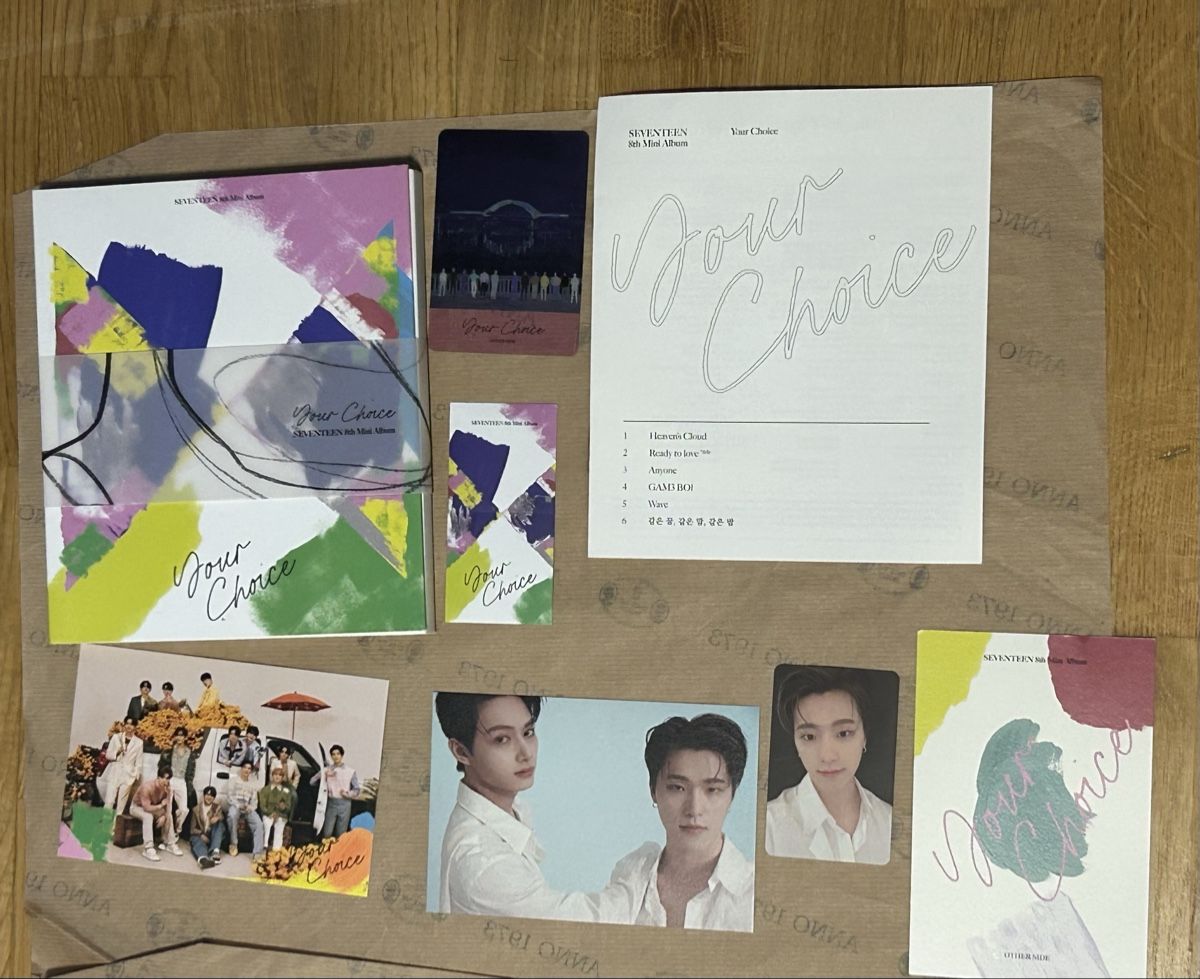 CD: Kpop Album Seventeen Your Choice – Usato da Zürich venduto da mar_jxh9