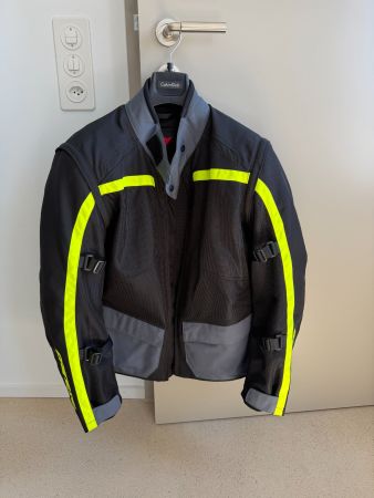 Dainese Motorradjacke 48 – Schwarz/Neon Gelb – Top Zustand