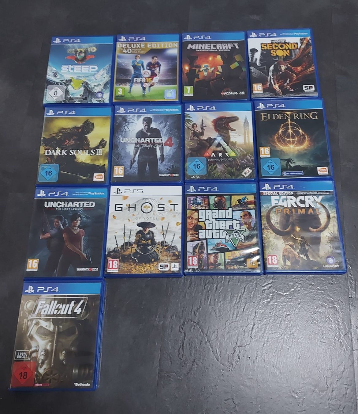 Sony Console: PS5 Konsole Disc edition + 2 Controller + PS VR + 15 Spiele – Usato da Widnau venduto da kano3 3