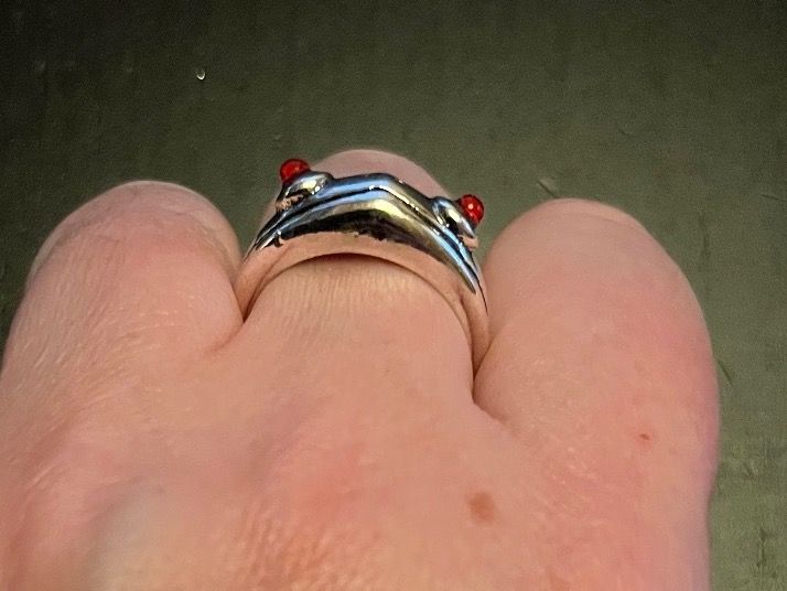 Anelli: Ring Frosch, one Size, Nr. 84 – Nuovo (secondo la descrizione) da Gams venduto da Mariawicca 2