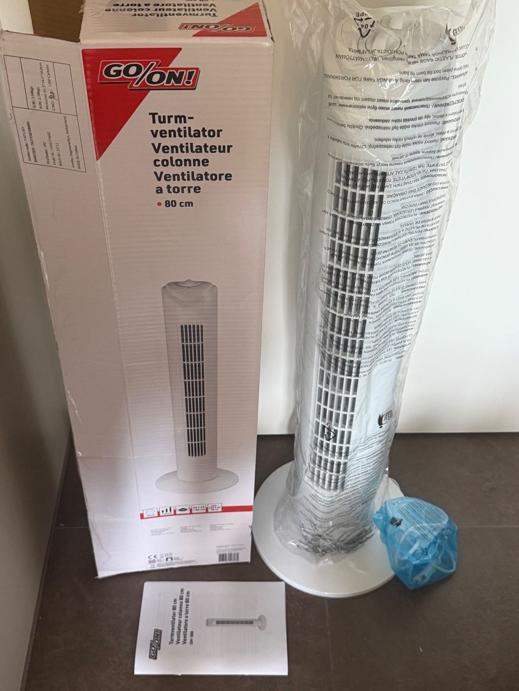 Ventilateurs: GO/ON Turmventilator SM-30B – D'occasion à Zürich par giu_667x