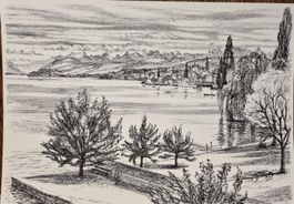 Has Matthys Handsigniert  Lithographie