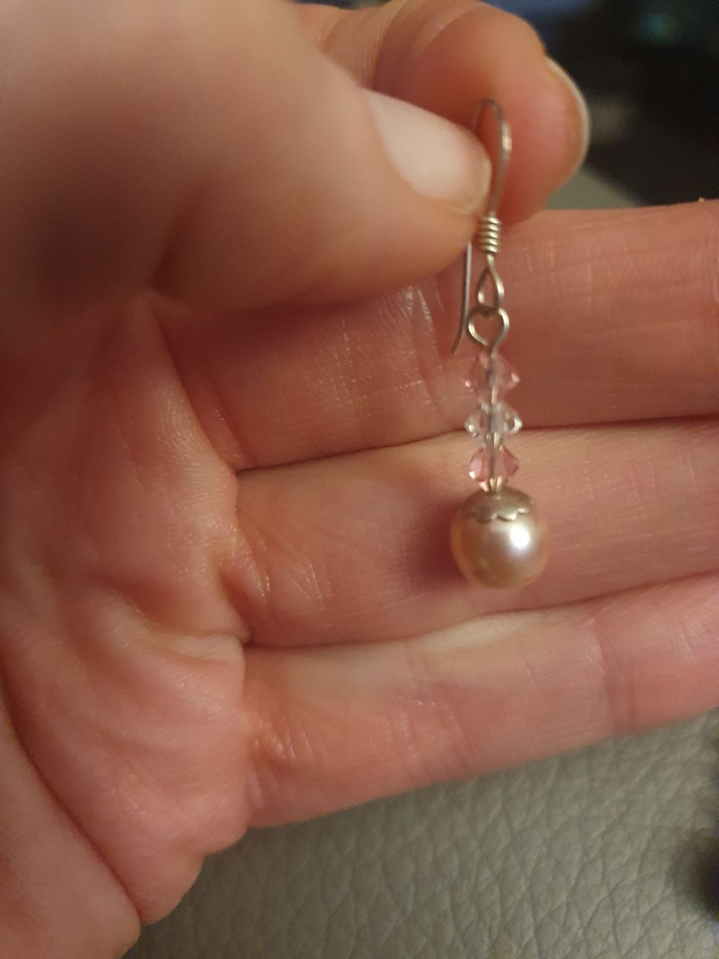 Boucles d'oreille: Ohringe Rosa – D'occasion à Bottmingen par mbrunetti1 1