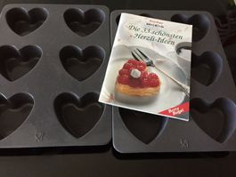 2 er Set Herzbackformen Betty Bossi