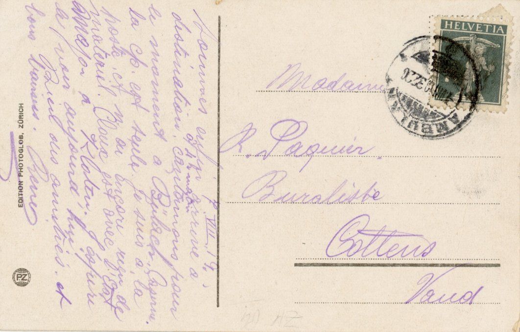 Cartoline postali: Bülach  ZH   -   Bahnhof  /  Dampfeisen-Bahn        um 1912 – Usato da Brig venduto da Valcards54 1