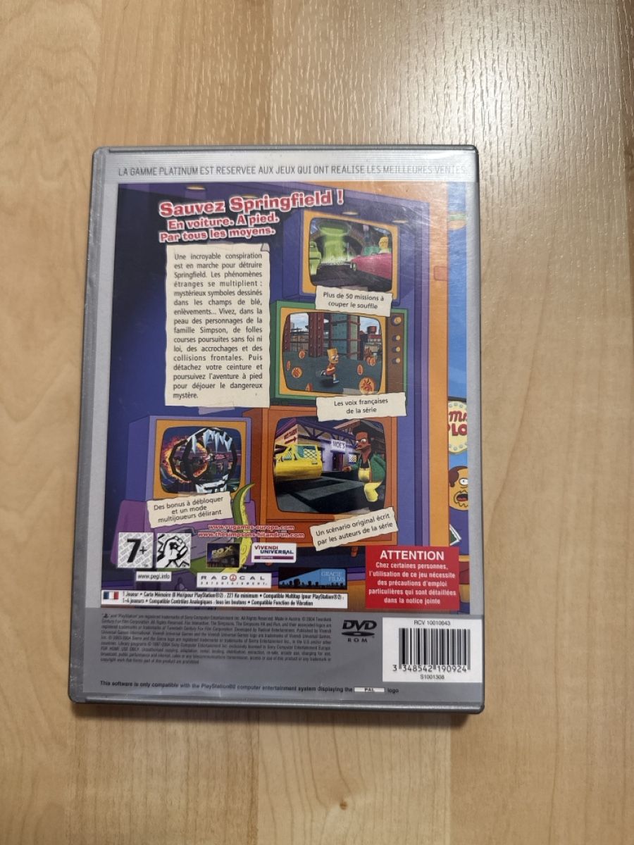 Sony Spiele: The Simpson Hit & Run PS2 – Gebraucht aus Schaffhausen von sabdiu 2