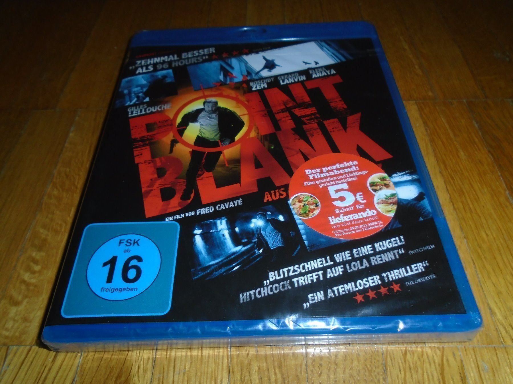 Tutti i DVDs: Point Blank - Aus kurzer Distanz - BLU-RAY - UNCUT – Nuovo e nell'imballaggio originale da Basel venduto da havsok