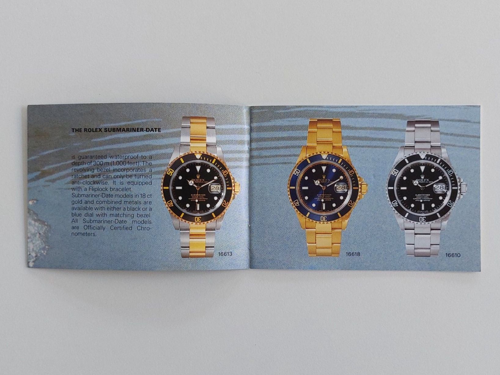 Rolex Orologi: Rolex Booklet 1997 Submariner ENG VINTAGE – Usato da St. Gallen venduto da shatcy 1