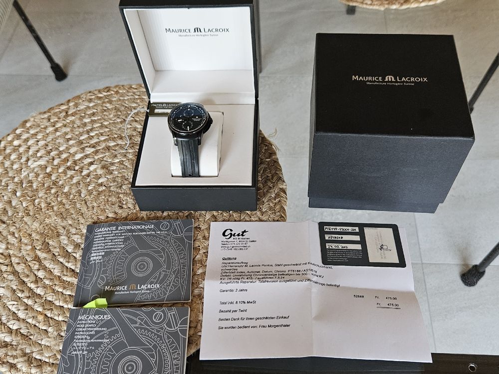 Maurice Lacroix Orologi: Maurice LaCroix Pontos automatic Chronograph – Usato da Ulmiz venduto da Dirix 4