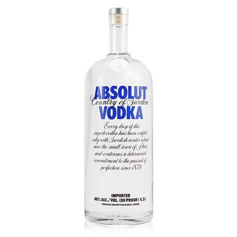 Absolut Vodka Spiritueux: Absolut Vodka 1L 40% vol – Neuf avec emballage d'origine à Liebefeld par M_Schneider