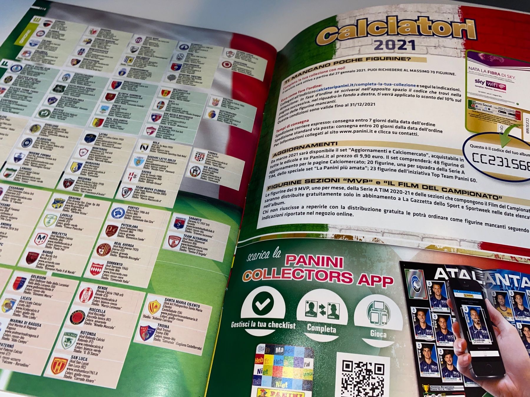 Panini Album: Panini Leeralbum Calciatori 2021 – Usato da Hergiswil LU venduto da FcMalkov 7