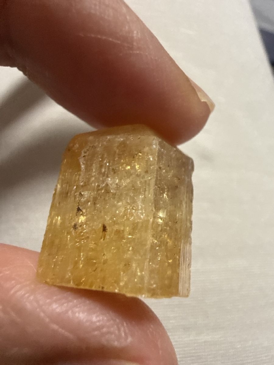 Mineralien & Heilsteine: Topas Imperial echt 35,5ct  – Neu (gemäss Beschreibung) aus Oberhof von RealStone 2
