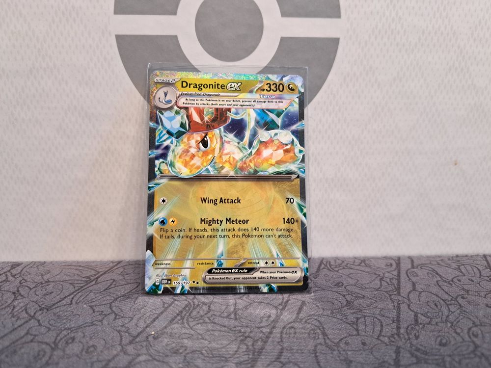 DRAGONITE EX TERA OBSIDIAN FLAMES POKEMON KARTE 159/197 | Kaufen auf ...