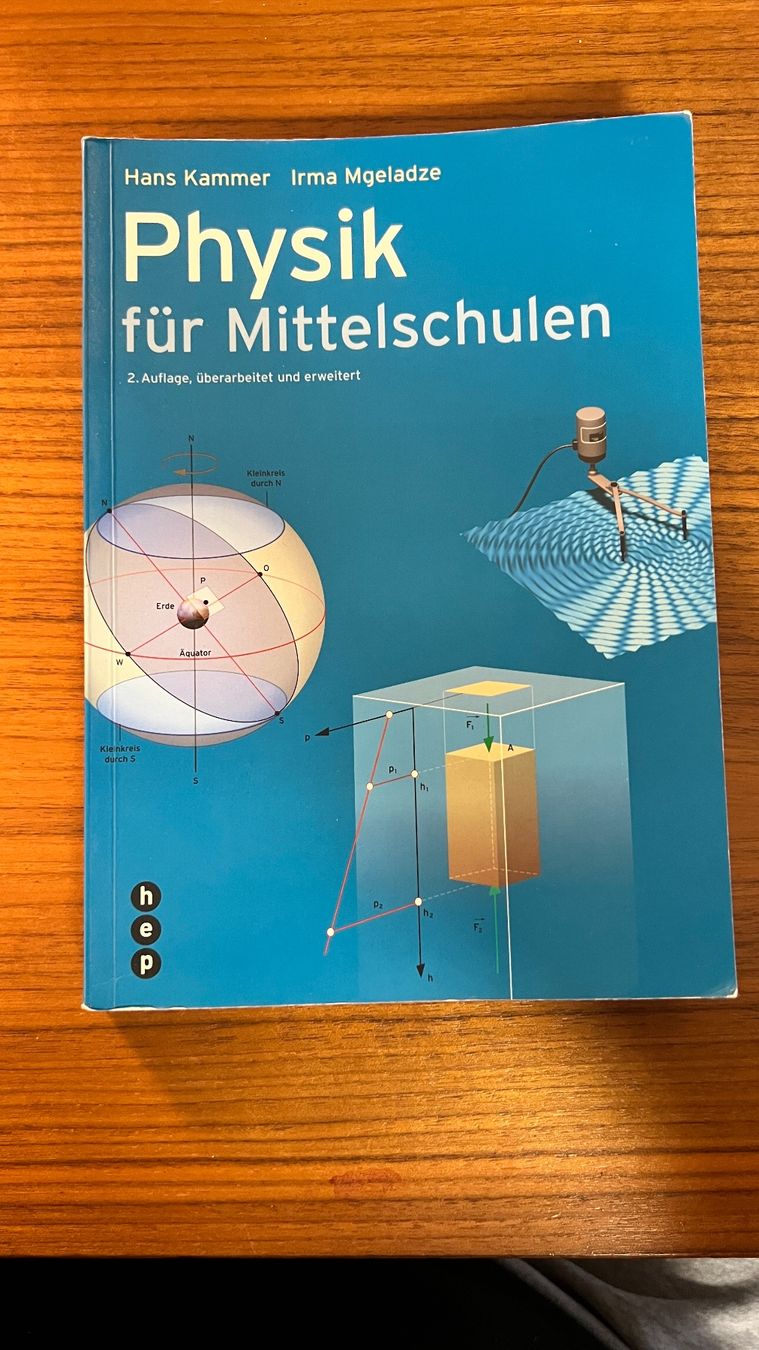 Bücher: Physik für Mittelschulen Buch – Gebraucht aus Uetikon am See von Arthur.s