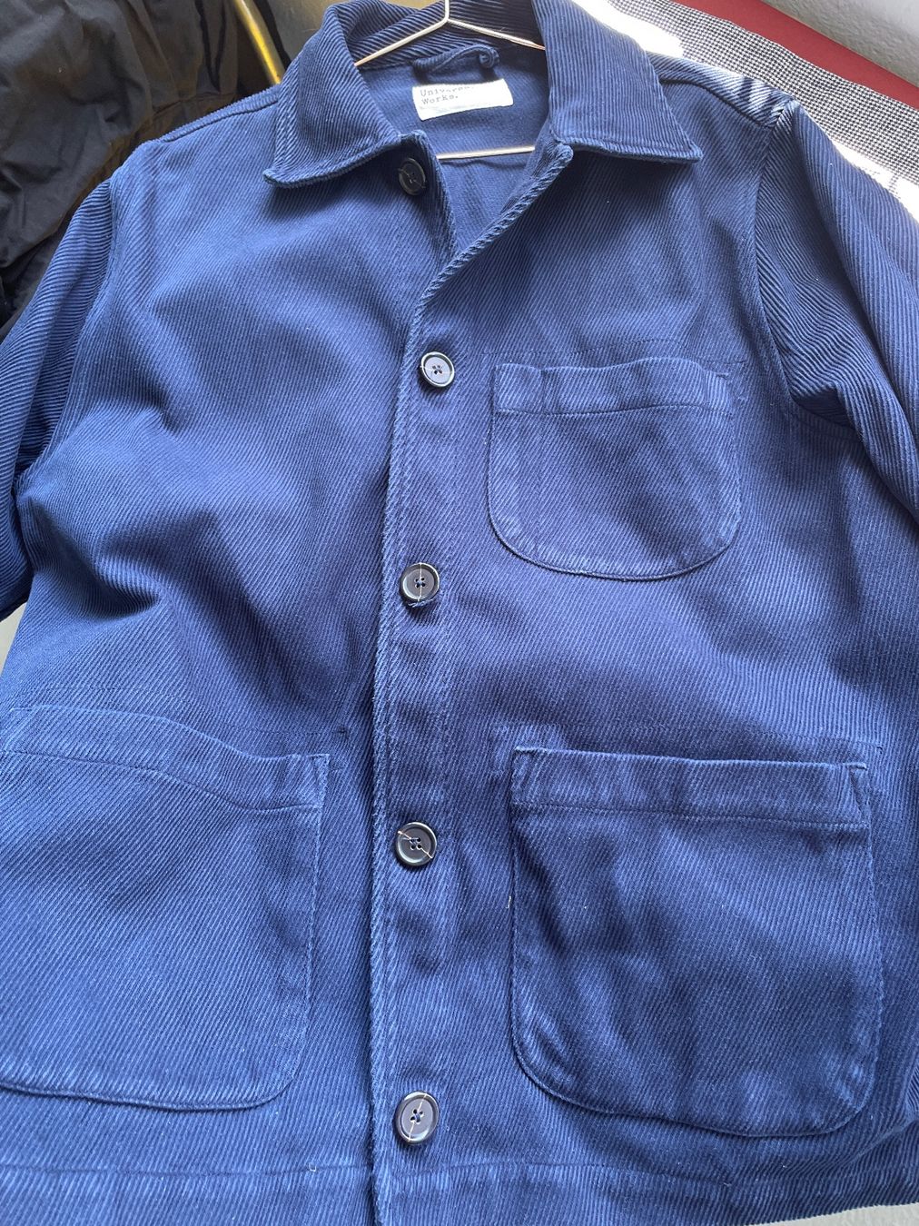 Giacche: Worker Jacket blau Grösse M von Universal Works – Usato da Zürich venduto da Nhpp 1