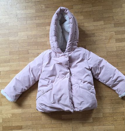 Rosa Winterjacke Gr 80