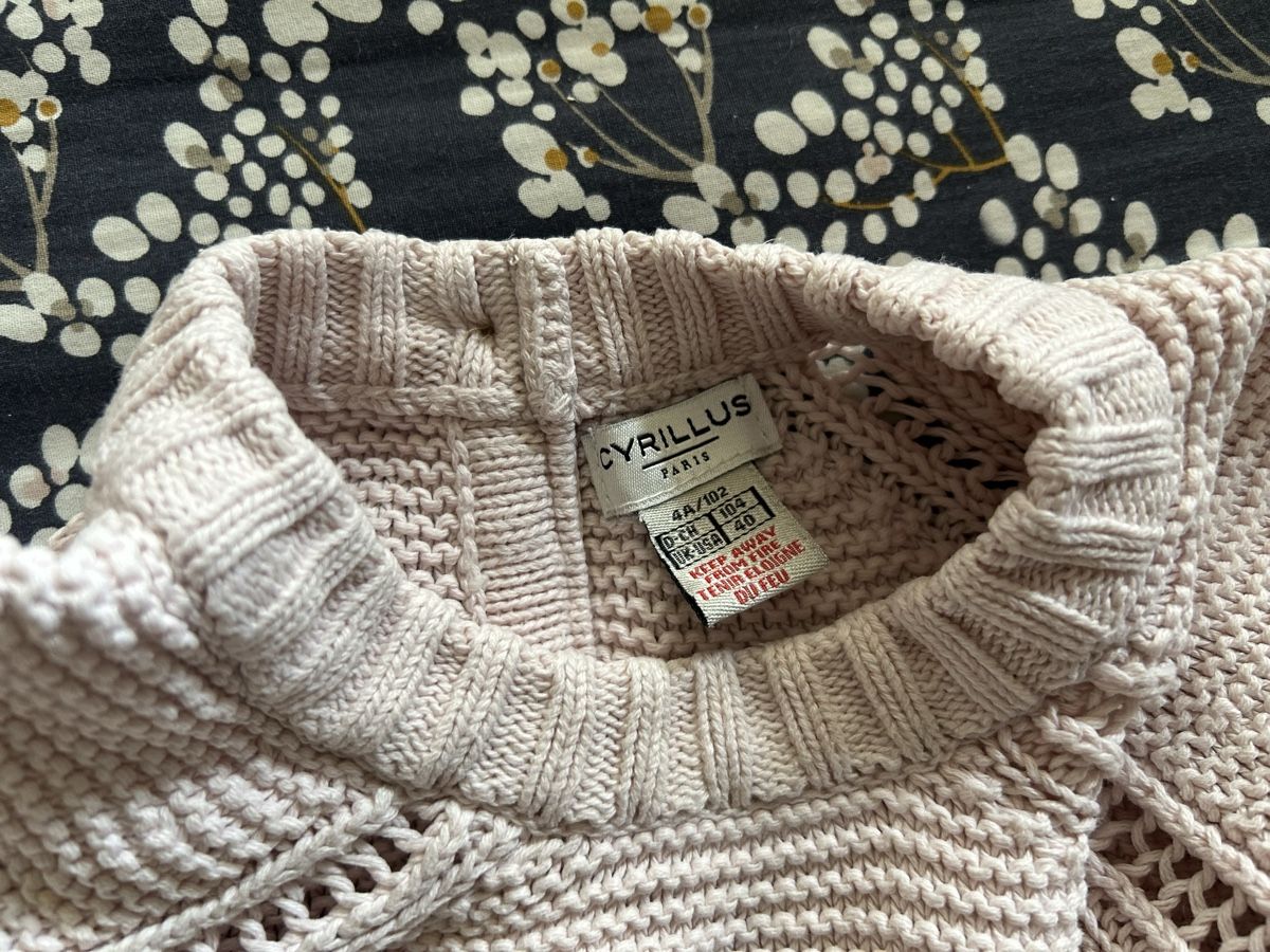 Cyrillus Maglioni & Felpe: Pull Cyrillus rose pale – Usato da Lausanne venduto da SaraSkjellaug 2