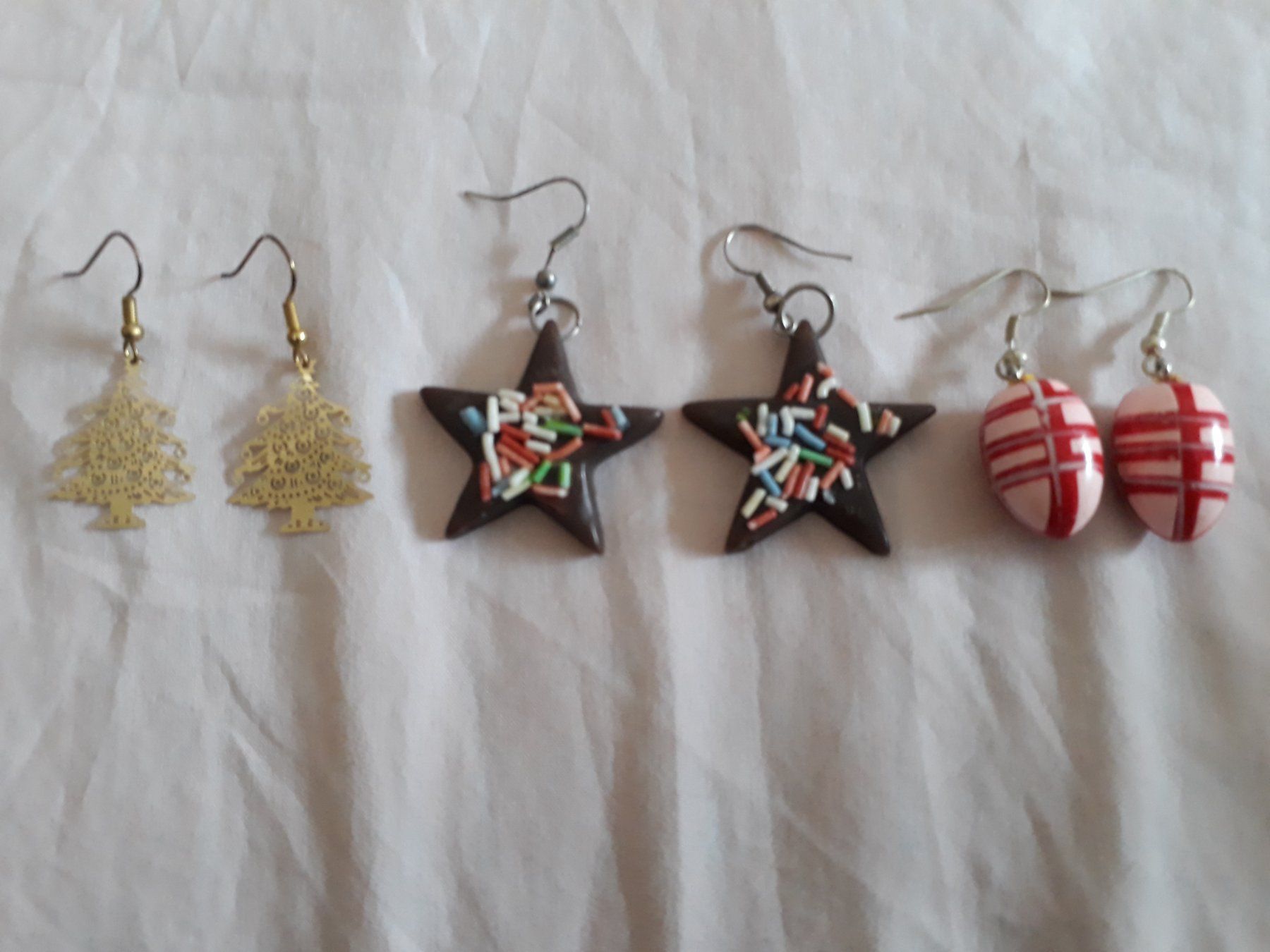 Orecchini pendenti & Orecchini a lobo: 3 paar Modeschmuck Ohrringe – Usato da Basel venduto da mon_7m8h 2
