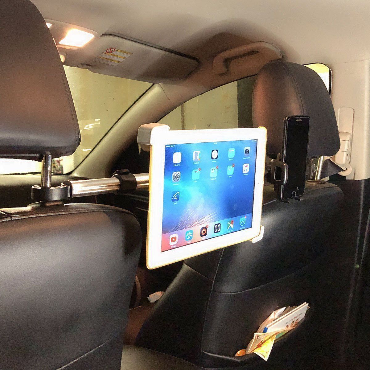 Staffa per monitor: Support voiture tablette 9-14.5 pouces support natel – Nuovo e nell'imballaggio originale da Morges venduto da Carskin